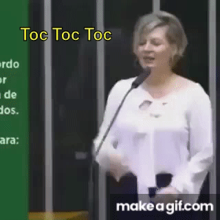 De novo, toc, toc, toc… na porta de um militar
